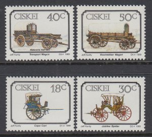 Ciskei 143-146 Cars MNH VF