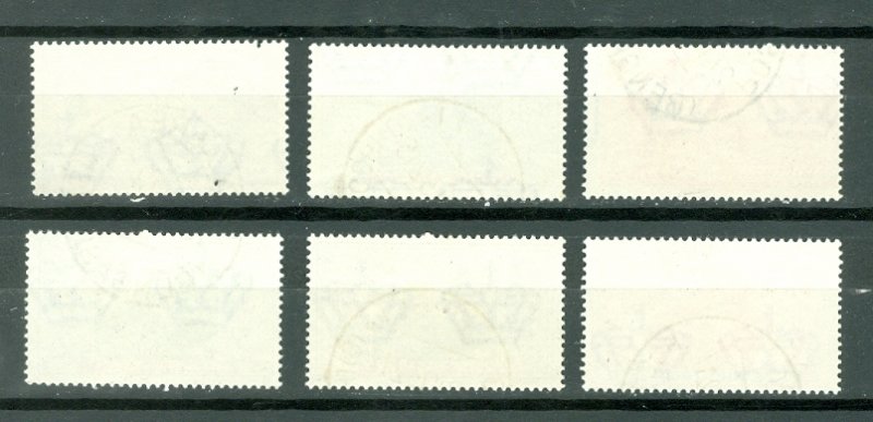 ITALIAN COLONIES #C1-C6..SET..USED NO THINS..$117.00