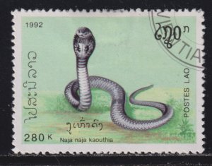 Laos 1078 Poisonous Snakes 1992