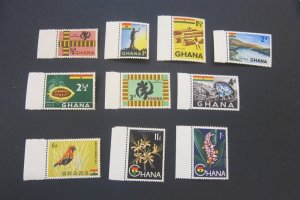 Ghana 1959 Sc 48-57 MNH