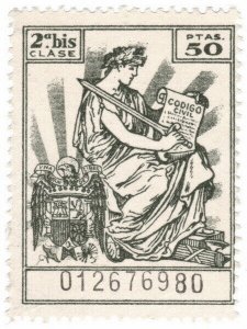 (I.B) Spain Revenue : Duty Stamp 50Pts