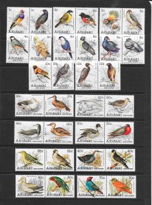 BIRDS - AITUTAKI #215-46D  MNH