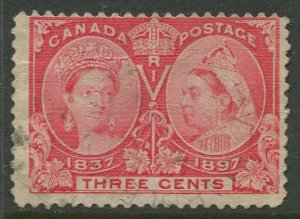 STAMP STATION PERTH Canada #53 QC Jubilee Definitive Used - CV$3.00