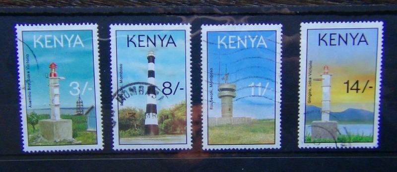 Kenya 1993 Lighthouses set Used