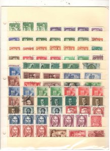 HUNGARY COLLECTION ON STOCK SHEETS, BOTH MINT/USED