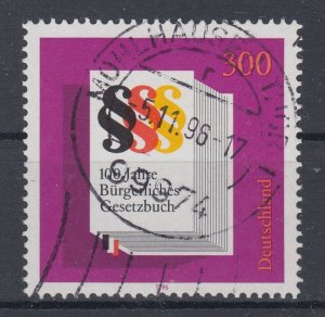 Germany 1996 Sc#1942 Mi#1874 used (BU1602)