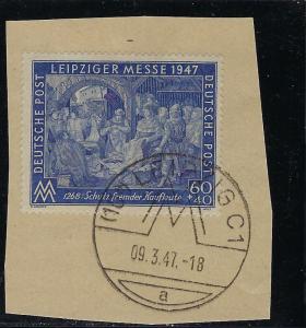 Germany AM Post Scott # 582, used, opp