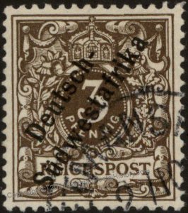 German 1898 SW Africa KEETMANSHOOP DSWA Mi6 Overprinted Deutsches Reich 104235