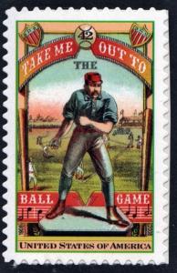 SC#4341 42¢ Take me out to the Ball Game Single (2008) SA