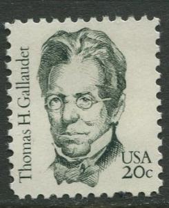 USA - Scott 1861 - Great Americans -1980- MNG - Single 20c Stamp