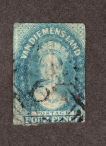 Tasmania Old Used Single g!