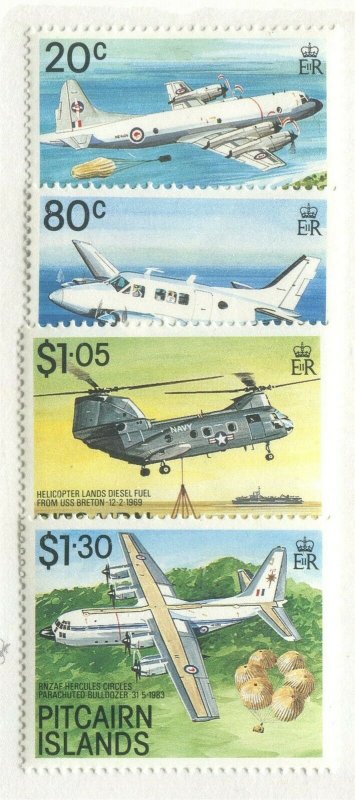 PITCAIRN ISLANDS #323-326 MINT SET