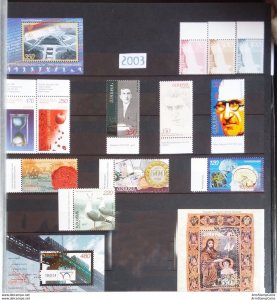 Armenia MNH** 2003 Scott 670-684 Mi 477-491 Complete Full Year Set All Stamps