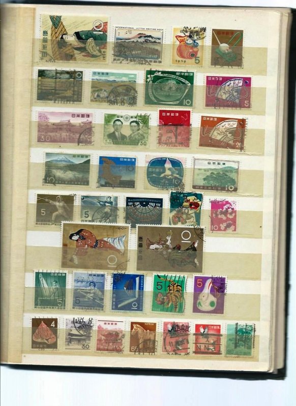 Japan old/modern stamps lot used