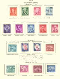 U.S. #SET/MIXED CONDITION 