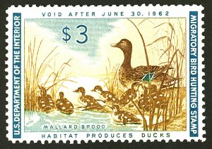 U.S. #RW28 MINT OG NH