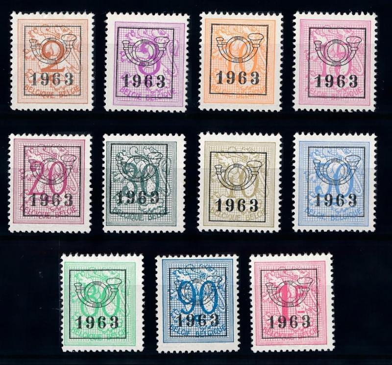 [69278] Belgium 1963 Precancels 1963-1964  MNH