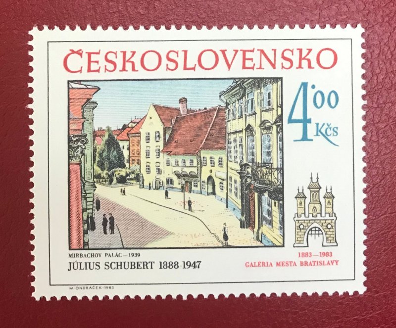 1983 Czechoslovakia Sc 2479 MNH 4k Mirbachov Palace Cv1.25 Lot 3927
