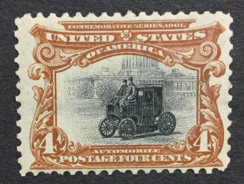 MOMEN: US #296 MINT OG NH $170 #23526