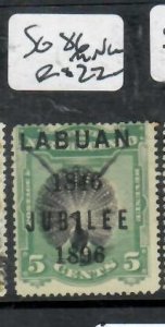 LABUAN SG 86  5C  BIRD   JUBILEE    MNG  P0824H