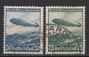 Germany - 1936 Hindenburg Sc# C57/C58 (9718)