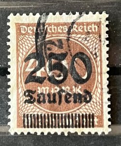 Germany #258 Used- SCV=$19.00*