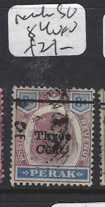 MALAYA PERAK  (P0211B)  TIGER 3C/8C  SG 84   VFU 