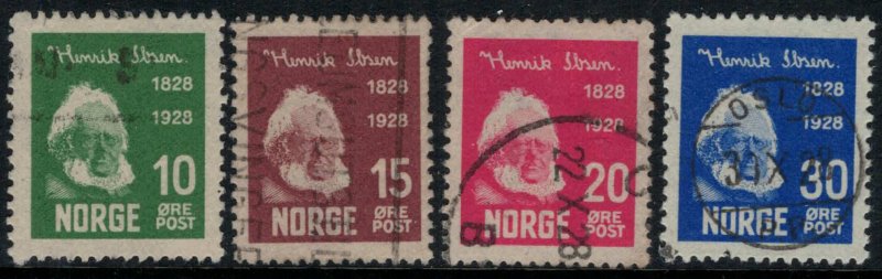 Norway #132-5  CV $15.40