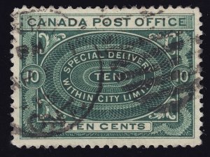 Canada Scott E1 Used Lot # AC7066