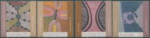 Australia 1988 SG1150-1153 Aboriginal Paintings set MNH