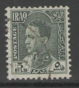 IRAQ SG176 1934 5f GREEN USED