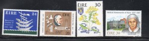 Ireland Sc 685-8 1987 Annversaries stamp set mint NH