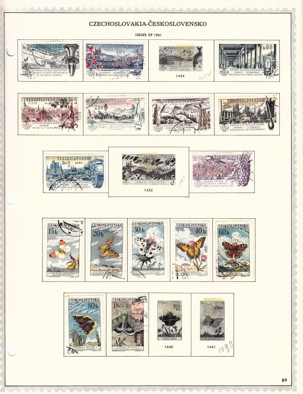 czechoslovakia  lot 104