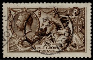 SG399 SPEC N63(2), 2s 6d deep sepia-brown, VERY FINE USED, CDS. Cat £200.