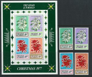 Trinida & Tobago Scott 275-278a  MNH Complete Set