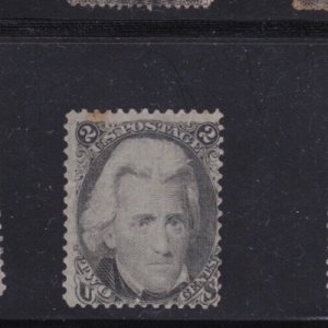 US Stamp #73 Black Jack Unused Mint Full OG
