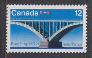 Canada, 12c Peace Bridge (SC# 737) MNH