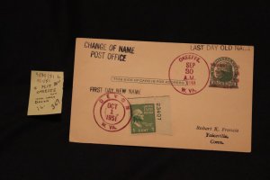 Scott US PC17 Okeefe WV to Yalesville CT renamed Devon (#369)