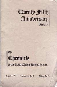 The Chronicle of the U.S. Classic Issues, Chronicle No. 79