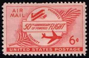 US #C47 Powered Flight 50th Anniversary; MNH (0.25)