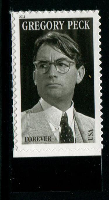4526 US (44c) Gregory Peck SA, MNH cv $0.90