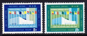 119-20 United Nations 1963 General Assembly MNH
