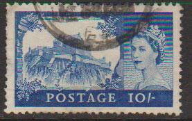 Great Britain SG 538 Used Waterlow shorter perfs on left margin