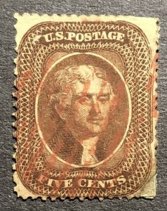 US Scott #30a VF Used CV $355 / Price $40 + $1 shipping