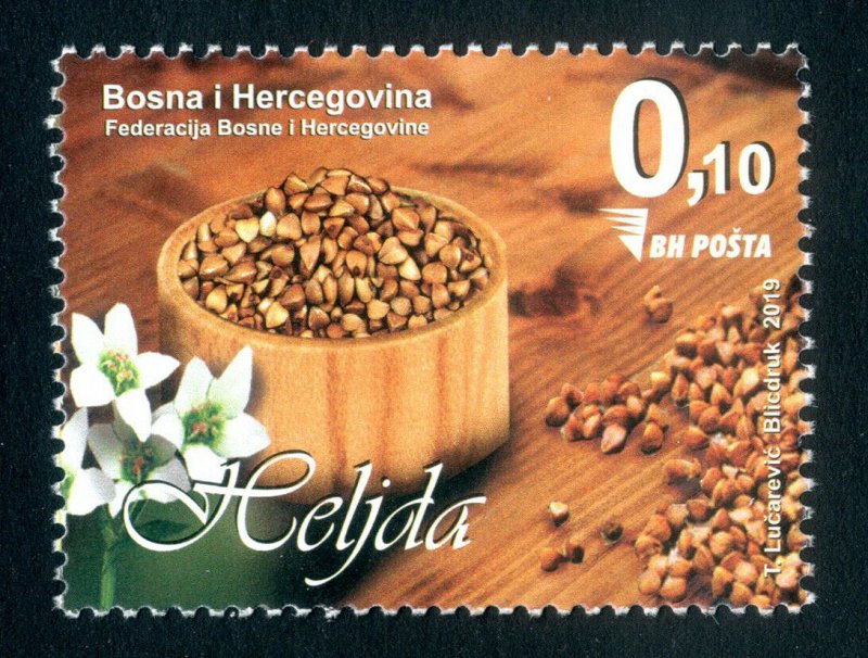 BOSNIA&HERZEGOVINA 2019 - CEREALS 2019 (Gastronomy, Plants), MNH