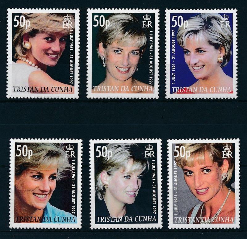 [21580] Tristan da Cunha 2007 Princess Diana 10th Memorial Anniversary MNH