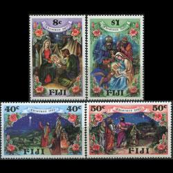 FIJI 1987 - Scott# 579-82 Christmas Set of 4 NH