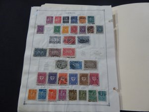 Germany Pre 1940 Mint/Used Stamp Collection on Scott Intl Album Pages