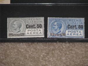 Italy Scott# C10-11, MNH