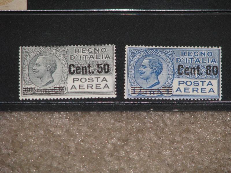 Italy Scott# C10-11, MNH